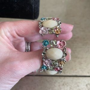 2/$15. Handmade jeweled bracelet